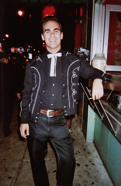 On Beale in front of Blues City